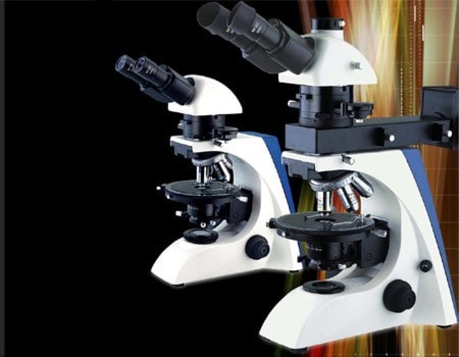 میکروسکوپ پلاریزان با نور عبوری و انعکاسی – مدل BK-POLR